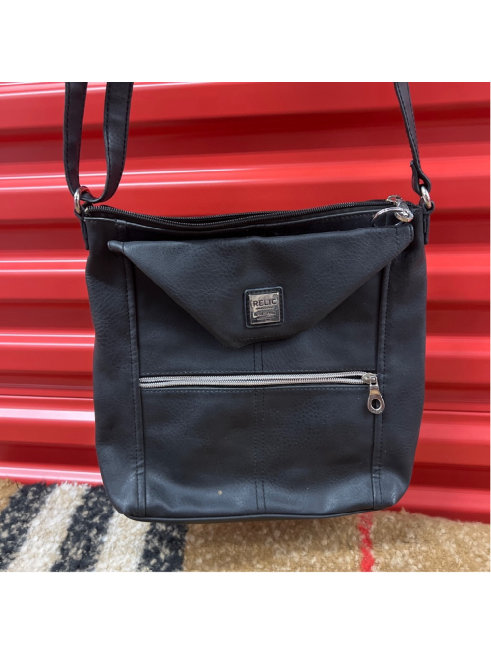 Women's Relic Black Crossbody Bag One Size
